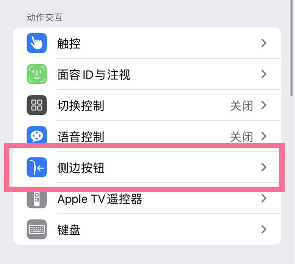 七星苹果14维修店分享iPhone14 Plus侧键双击下载功能关闭方法 